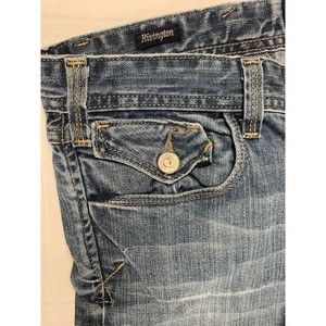 Vigoss Rivington Women Sz 29 Super Skinny Jeans Blue Denim Embroidered